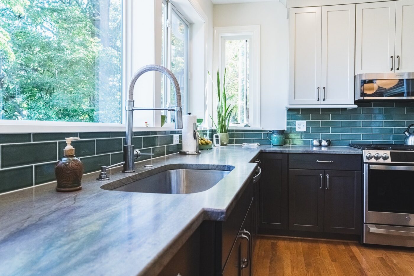Kitchen View Into A Kitchen With a View - James River Construction